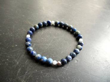 Armband, Sodalith, blau, Männer, Schmuck, Biker