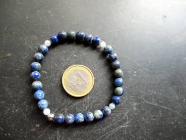 Preview: Armband, Sodalith, blau, Männer, Schmuck, Biker