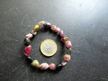 Preview: Armband, Turmalin, Turmalin bunt, Unisex, Wassermelonenturmalin