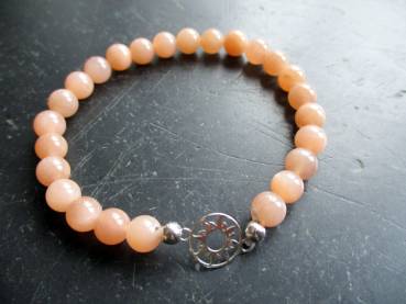 Armband, Symbolarmband, Mondstein, Sonne, Sterlingsilber, Schmuck, Frauen