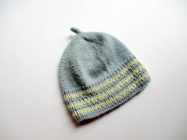 Baby Mütze, Haube, Mütze, Mützchen, blau, Junge, Mädchen, Puppen, Wolle