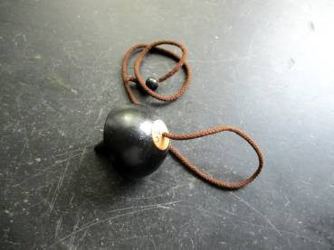 Preview: Baj Pendel, Spitzpendel, Holzpendel, Pyramide, Zink, Therapie Pendel, Energie Pendel