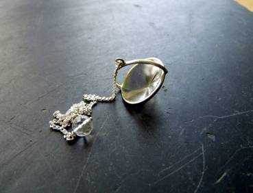 Pendel, Bergkristall, Ufo, Bergkristallpendel, Silber, Ufopendel, Esoterik, Schamane, Wicca
