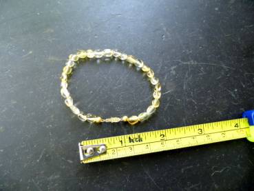 Preview: Armband, Sterlingsilber, vergoldet, Citrin, gelb, Hand von Fatima, Schutz, Schmuck, Frauen