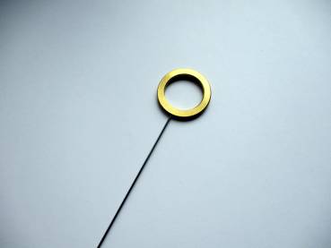 Tensor, Rute, Edelstahl, Messing , ausziehbar, Rutengehen, Esoterik, Einhandrute