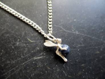 Preview: Anhänger, Elfe, Fee, Sterlingsilber, Lapislazuli, Schmuck, Märchen