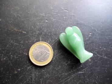 Preview: Engel, Schutzengel, Aventurin, Figur, Deko, grün