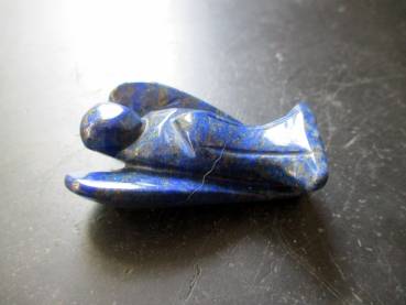 Preview: Engel, Schutzengel, Lapislazuli, Figur, Deko, blau,  Hausaltar