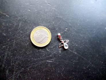 Engel, Anhänger, Sterlingsilber, Mondstein, weiß, Schmuck, Frauen , Mädchen