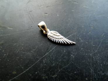 Anhänger, Silber, Flügel, Engel, Sterlingsilber, Engelflügel