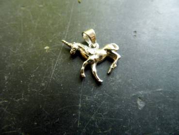 Preview: Anhänger, Einhorn, Sterlingsilber, Feenreich, Symbol, Märchen