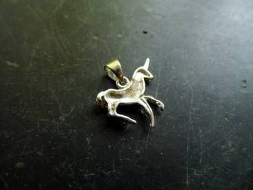 Preview: Anhänger, Einhorn, Sterlingsilber, Feenreich, Symbol, Märchen