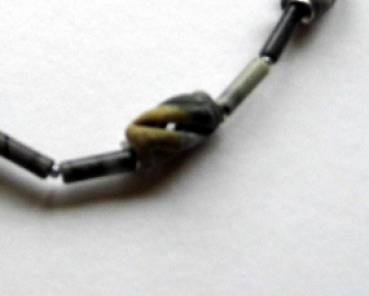 Preview: Kette,Jaspiskette, Jaspisstäbchen, Röhrchen, Jaspis, Kette, Schmuck