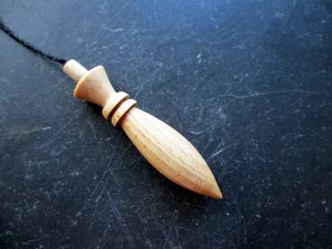 Karnak Pendel, Holz, Buche, Karnakpendel, ägyptische Pendel, Spitzpendel