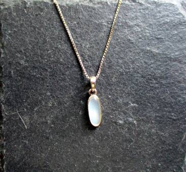 Anhänger, Mondstein, weiß, Sterlingsilber, Kette, Schmuck, Frauen, Mädchen