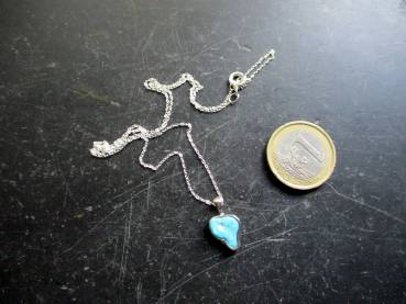 Kette, Anhänger, Sterlingsilber, Türkis, Schmuck, Frauen