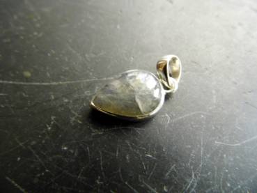 Preview: Anhänger, Silber, Labradorit, schillernd, Schmuck, zierlich, Frauen