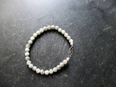 Preview: Armband, Symbolarmband, Mondstein, Sonne, Silber, vergoldet, Schmuck