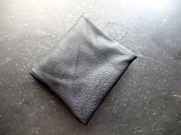 Ledertäschchen, Schmuckbeutel, schwarz, Verpackung, Beutel, Schmuck