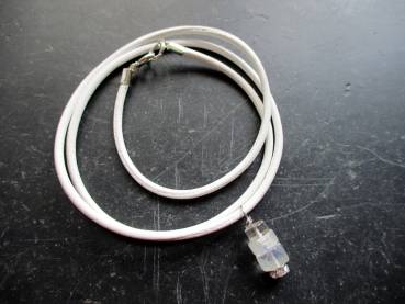 Anhänger, Cairn, Lederband, Mondstein, Turmalin, Schmuck