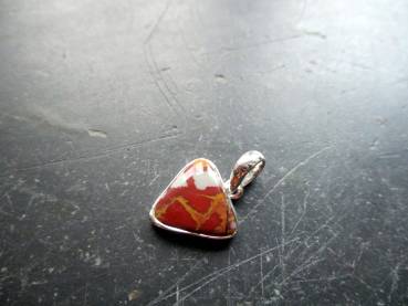 Preview: Sterlingsilber, Anhänger, Morena Jaspis, Jaspis, braun, bunt, Schmuck, Frauen