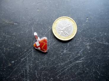 Preview: Sterlingsilber, Anhänger, Morena Jaspis, Jaspis, braun, bunt, Schmuck, Frauen