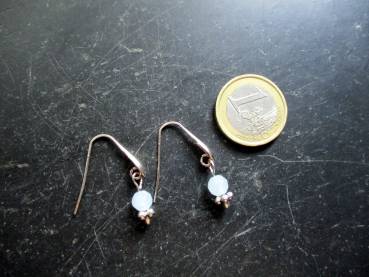 Preview: Ohrring, Ohrhänger, Sterlingsilber, Blauquarz, facettiert, Schmuck, Frauen