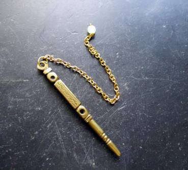 Pendel, spitz, verzeirt, Messing, Esoterik, Schamane, Wicca