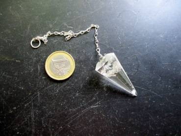 Preview: Sonderangebot, Pendel, Spitzpendel, Bergkristall, , facettiert, Wicca