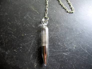 Pendel, spitz, Spitzpendel, Glas, Quecksilber, Esoterik, Schamane, Wicca