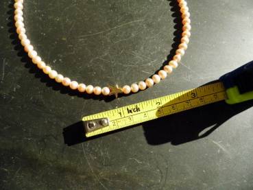 Preview: Kette, Perlen, Braut, Schmuck, Stern, gold, rose