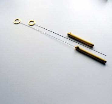 Preview: Einhandrute, Tensor, Wünschelrute, Hoz, Messingkappen, zerlegbar