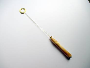 Einhandrute, Tensor, Wünschelrute, Rute, groß, Holz, Kugel, Ring, zerlegbar