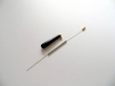 Einhandrute, Tensor, Wünschelrute, Rute, groß, Holz, schwarz, zerlegbar