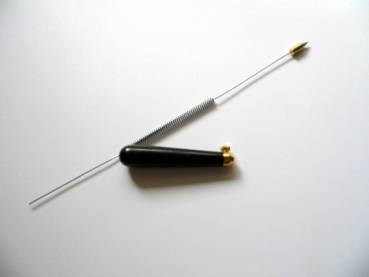 Einhandrute, Tensor, Wünschelrute, Rute, groß, Holz, schwarz, zerlegbar