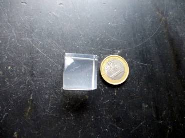 Preview: Edelstein, Würfel, Bergkristall, klar, weiß, Deko, Meditation