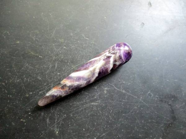 Massage Griffel, Amethyst Stab, Edelstein, Reiki, Meditation