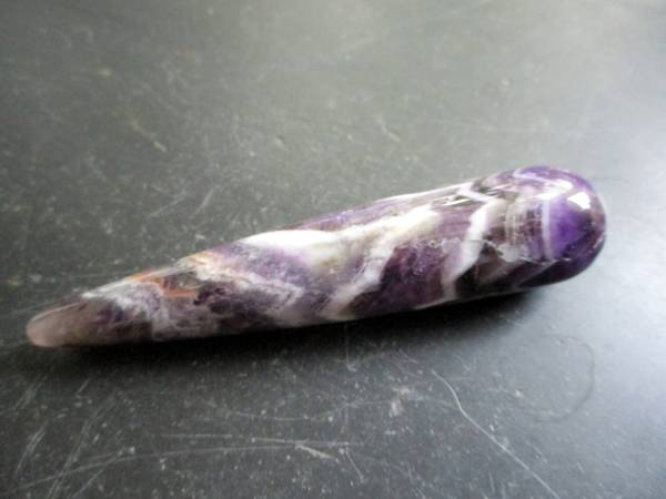 Massage Griffel, Amethyst Stab, Edelstein, Reiki, Meditation