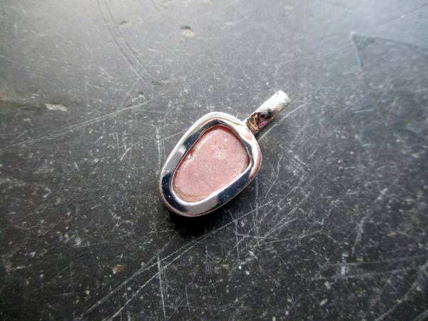 Anhänger, Sterlingsilber, Calcit, Kobalt Calcit, rosa, Schmuck, Frauen, Mädchen