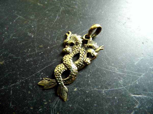 Anhänger, Drache, Bronze, goldfarben, Märchen, Schatz
