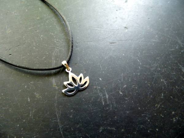 Anhänger, Sterlingsilber, Lotus, Erkenntnis, Blume, Mädchen, Frauen