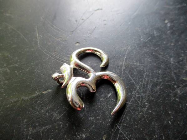 Anhänger, OM, Indien, Meditation, Yoga, Sterlingsilber, Schutz