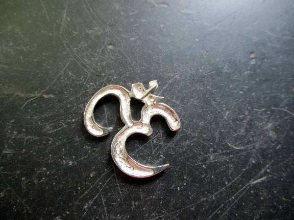 Anhänger, OM, Indien, Meditation, Yoga, Sterlingsilber, Schutz