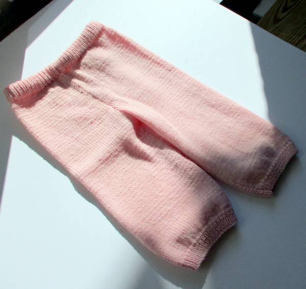 Baby, Hose, Wolle, rosa, weich, Mädchen, 6 - 12 Monate