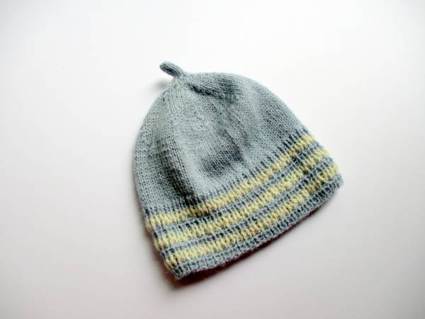 Baby Mütze, Haube, Mütze, Mützchen, blau, Junge, Mädchen, Puppen, Wolle