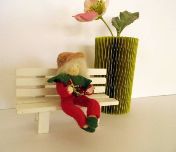 Waldorf, Püppchen, Jahreszeitentisch, Deko, Puppe, Johannisbeere