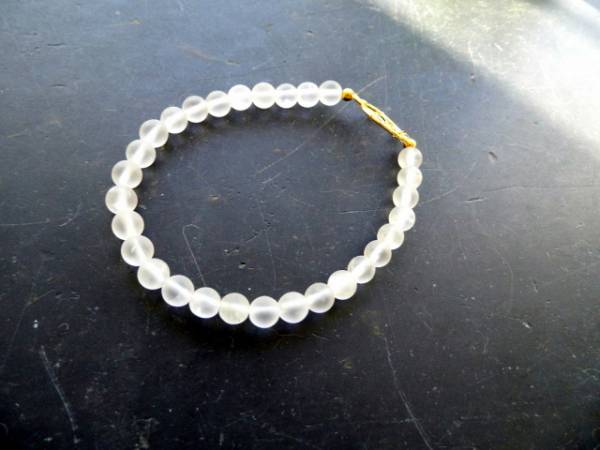 Symbol Armband, Armband, Bergkristall, matt, Traumfänger, Silber, vergoldet