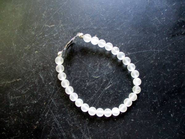 Armband, Bergkristall, Silber,  Edelweiß, Symbolarmband, Dirndl, Tracht