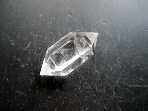 Bergkristall, Doppelender, Edelstein, klar, Deko, Meditation, Reiki