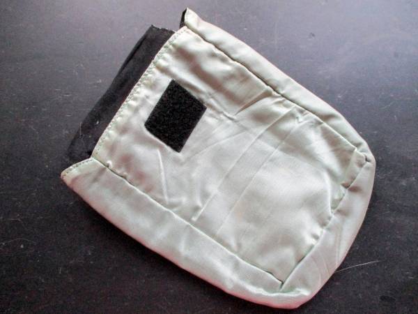 Seidenbeutel, Schmuckbeutel, grün/grau, Hülle für Karten,  Verpackung, Beutel, Schmuck